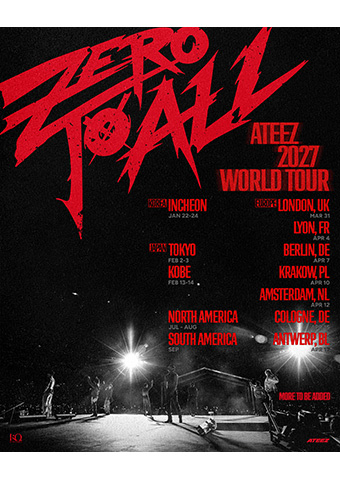 ATEEZ 2027 WORLD TOUR IN JAPAN
